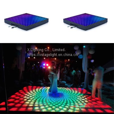 P25 225 Pixel RGB led dance floor for events rental