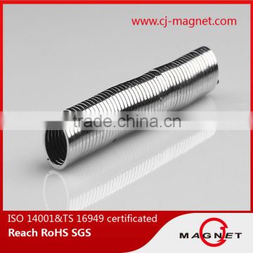 rod permanent ndfeb/neodymium magnet certificated by ISO14001, ISO9001, ISO/TS16949, professional manufacturer