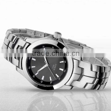 High quality king quartz japan movement stainless steel bands heavy metal watch