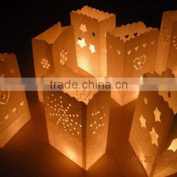 China made competitive price paper luminaries bags