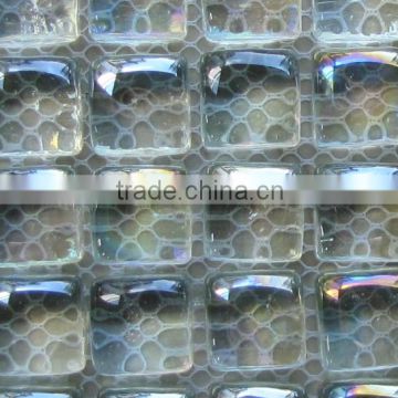 High quality of bread shape crystal glass mosaic tile (YX-BM11)