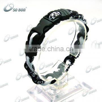 woven high quality sports magnetic bracelet for men