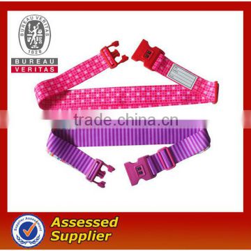custom colorful luggage webbing belt / rope