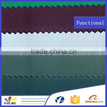 cool dry pure combed cotton twill fabric