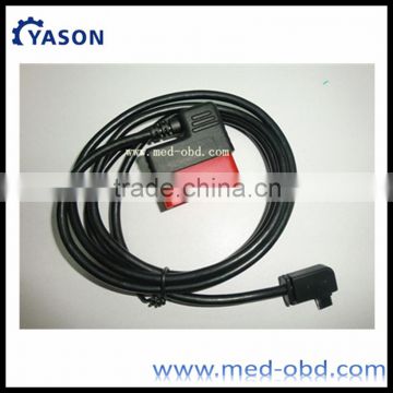 90 Degree obd2 16pin Male Connector to Micro usd cable 5ft/1.5m