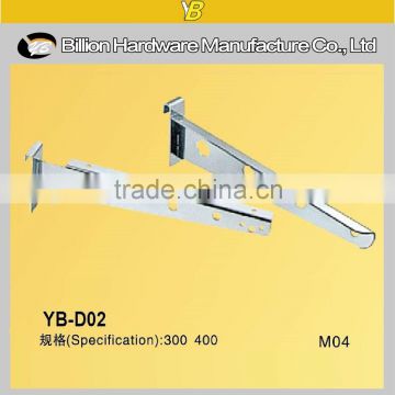 YB-D02High quality metal glass shelf bracket for supermarket