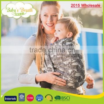 BCW-01A 2015 wholesale 100% cotton comfortable baby wrap carrier manufactures