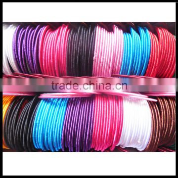 navratri ghgra choli matching multicolored silk thread bangles