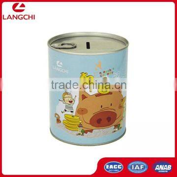 China Supply Competitive Price Printing Tin Money Box