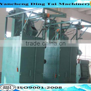 Q37 series hanger type shot blasting machine for frame rust removal