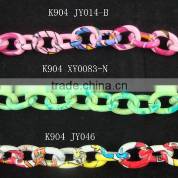 fashion colorful chain for decoration and hangbag
