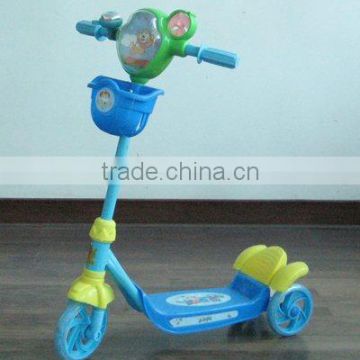 Plastic toy scooter