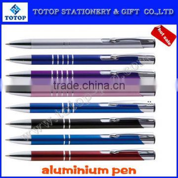 aluminium ballpoint pens hot selling metal pen