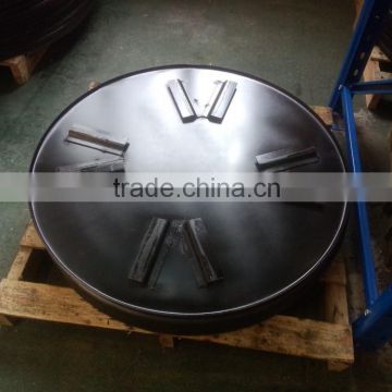 945mm Heat-treated metal concrete plate for power trowel QJM-1000