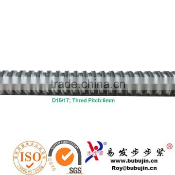 6mm thread pitch dywidag tie rod manufacturer