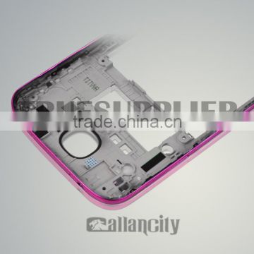 New design for Samsung hotsell pink color middle plate back housing for samsung galaxy s4
