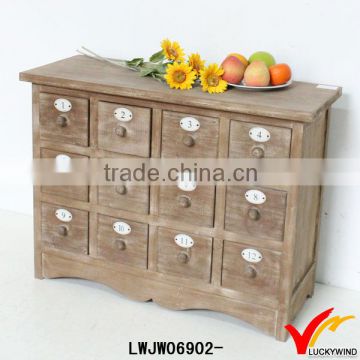 solid vintage chic wood old style furniture