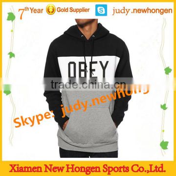 100% polyester cheap pullover hoodies, plain 100% polyester hoodies