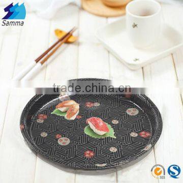 SM1-2104B Round Large Sushi Plate Export to Japan