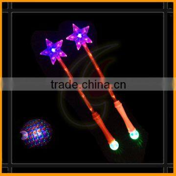 13 led star wand&flashing stick