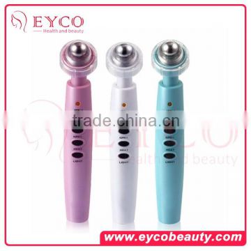 Unique Design Ionic Personal Care Vibration Eye Bag Removal Massager Mini Electric Facial Machine removing eye bags machines