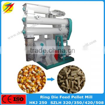 Chicken feed pellet mill SZLH320 with high output