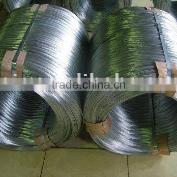 Hot dipped galvanized armoured cable steel wire