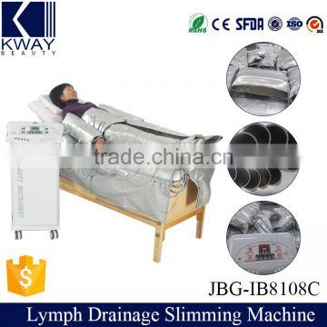 High quality air pressure massage lymphatic drainage pressotherapy detox slimming machine