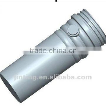 Plastic tube, blow molding plastic tube, alkaline-resistant plastic tube