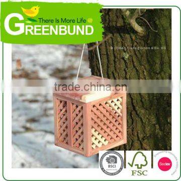 Unique Chinese Bird House Stand Cheap Wood Cute Wild Bird Care