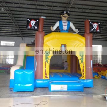commercial grade customized Inflatable pirate Combo,pirate combo bouncer, inflatable catsle