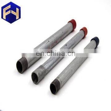AXTD ! 6 inch gi pipe(round) crosshole sonic logging pipe&sonic test pipe with high quality