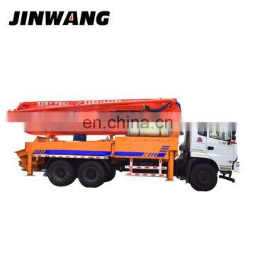 Factory outlet concrete cement boom car pump truck with factory price
