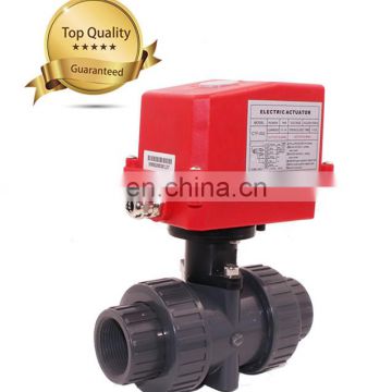 CTF-002 nylon material with electric and manual transparent window electric valve