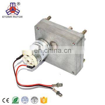 12v dc flat type motor with high torque low speed