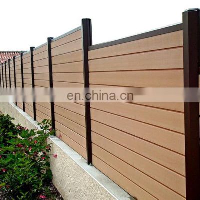 Wpc Fence Popular And Cheap Plastic Timber Composite Wpc Fence in Good Price