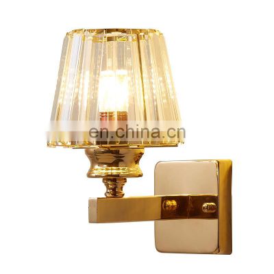 Simple Light Luxury Crystal Wall Light Aisle Stair Decorate Lighting Wall Lamp Wireless