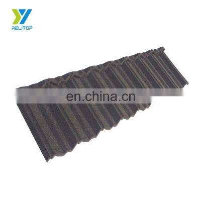 Lightweight China sunset red stone coated cheap roofing tile materials