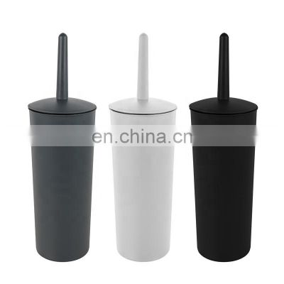 2022 Popular fashion plastic bathroom cleaning toilet brush with long holder