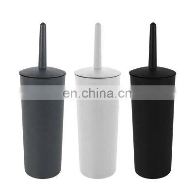 2022 Popular fashion plastic bathroom cleaning toilet brush with long holder