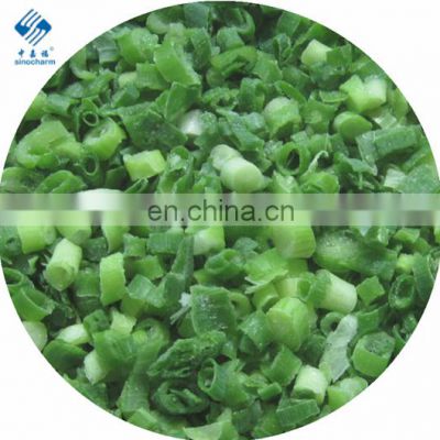 Wholesale good price delicious frozen green spring onions