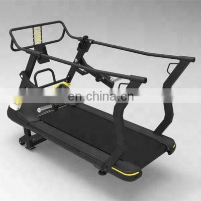 China Hot sales commercial fitness equipment High Quality-Y500 Self-powered treadmill  / weight plated loading commercial treadmill
