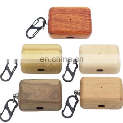 ECO Wood Wireless Earphone cover Case For AirPods pro earphones