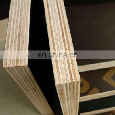 Wbp Glue Poplar Core Building Construction Film Face Plywood  1220*2440*18mm Plywood