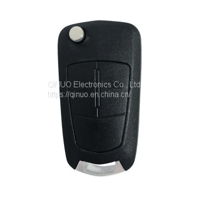 QN-RS580X 433MHz Folding Flip Remote Key Case Shell Fob For Opel Astra-H Corsa-D 2007-2012