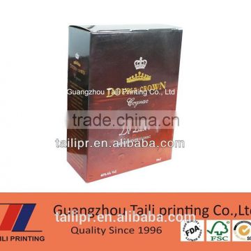 Custom full color printing carton economic tea box packaging