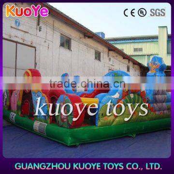 outdoor playground equipment sale,animal inflatable multi park,kids inflatable playground house