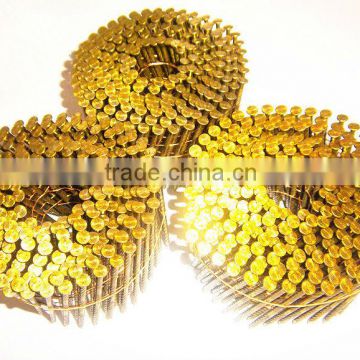 15 Degree Screw Shank Coil Nails(Hot Sale)