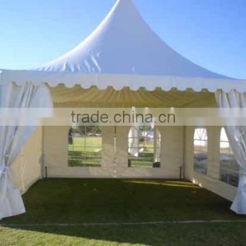 Outdoor tent, Pagoda tent, PVC cover, Aluminium alloy