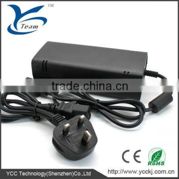 long warranty ac adapter charger for xbox360 slim with factory price/EU/UK/AU/US plug available